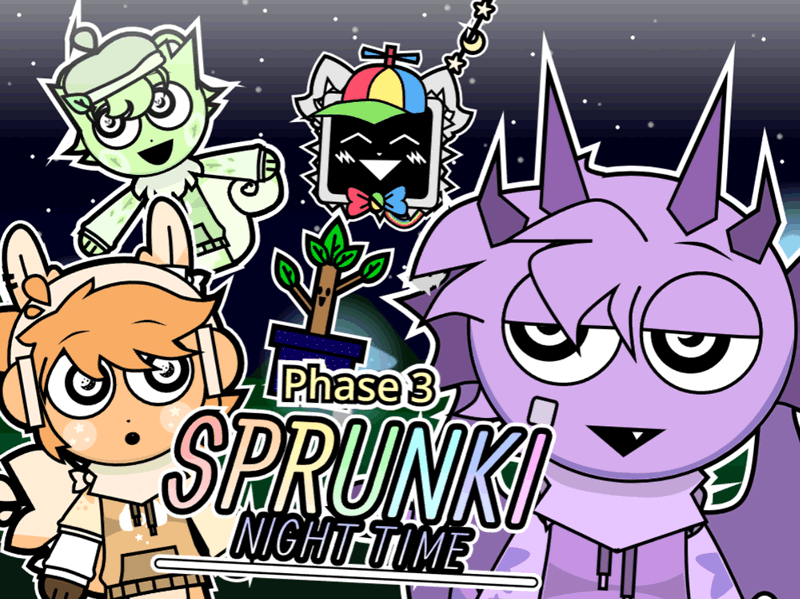 Sprunki Night Time Phase 3